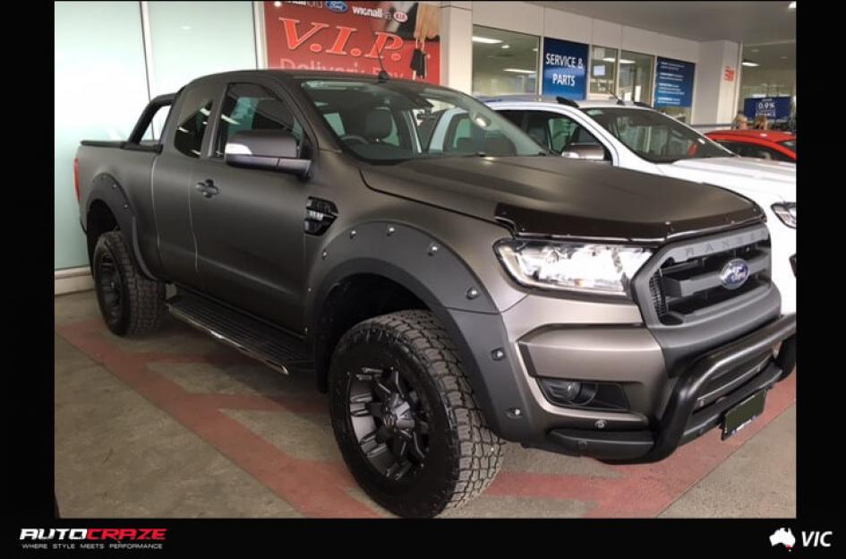 FORD RANGER OCTANE MATTE BLACK